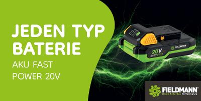 Jeden typ baterie - AKU FAST POWER 20V